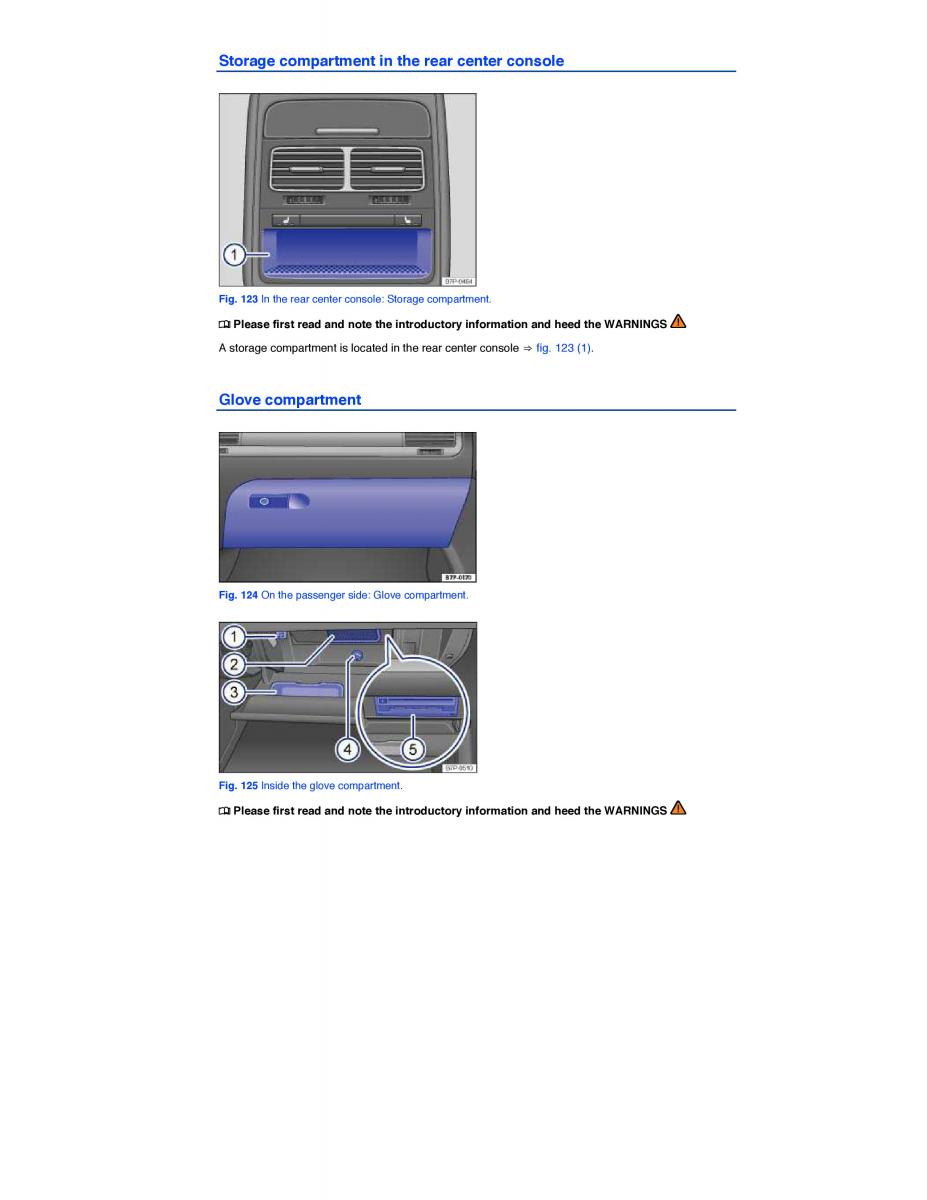 VW Touareg II 2 owners manual / page 206