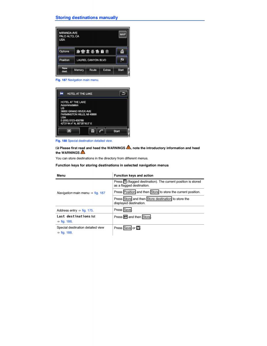 VW Touareg II 2 owners manual / page 295