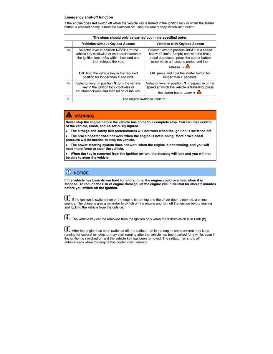 VW Touareg II 2 owners manual / page 374