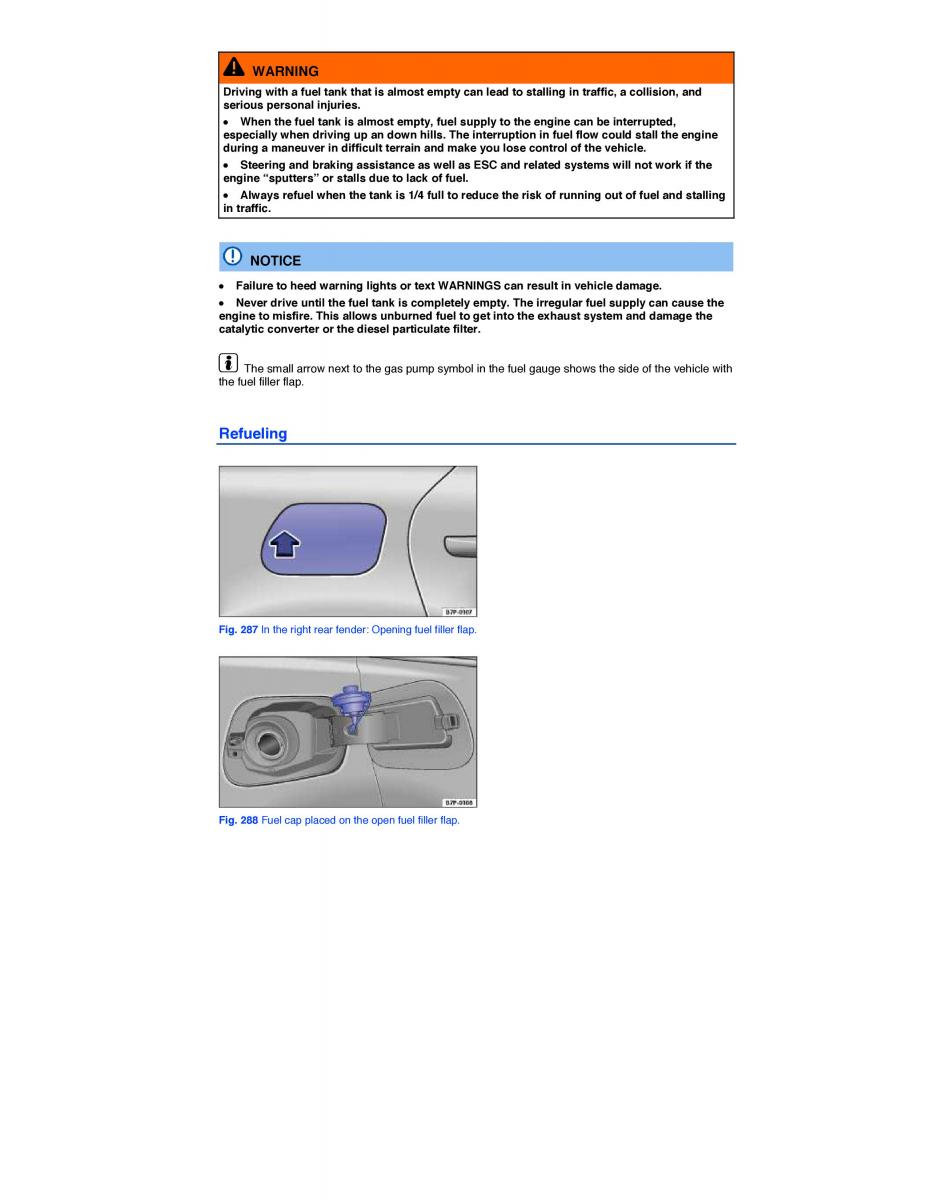 VW Touareg II 2 owners manual / page 430