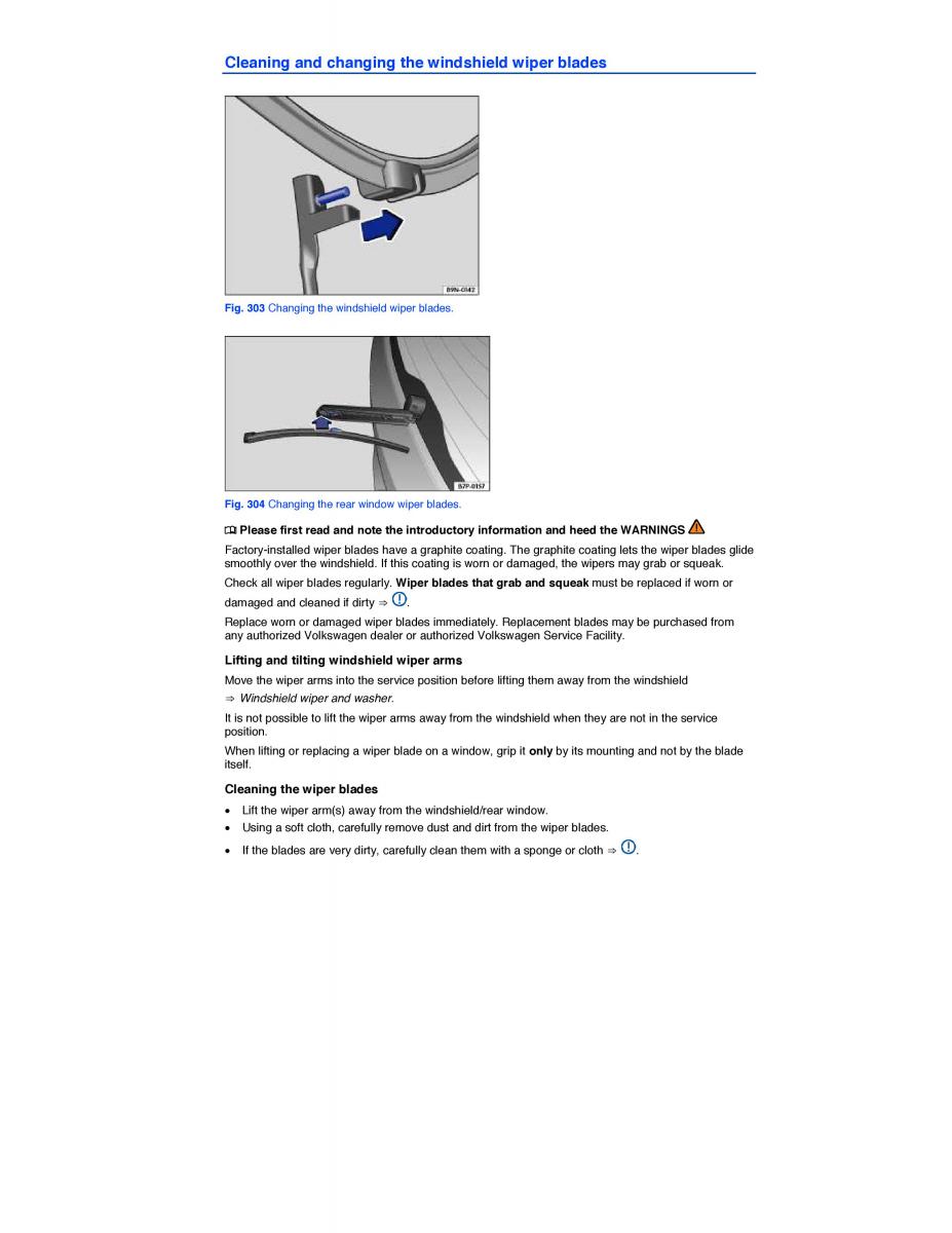 VW Touareg II 2 owners manual / page 497