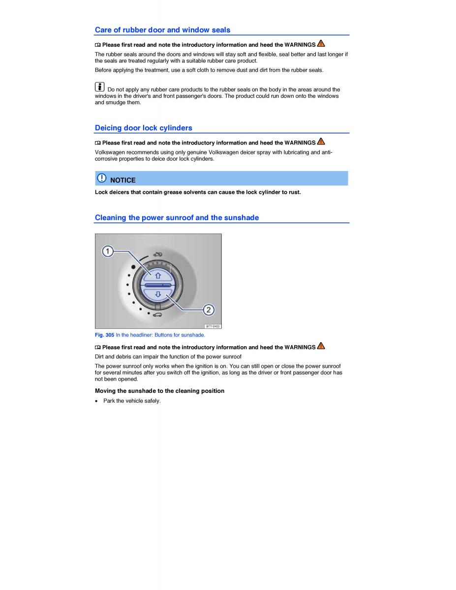 VW Touareg II 2 owners manual / page 500