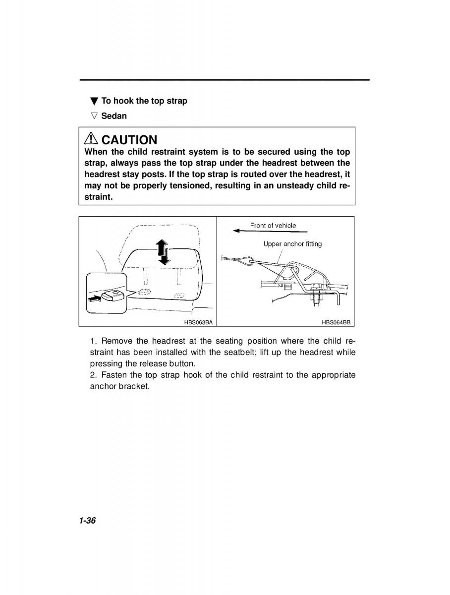 manual  Subaru Outback Legacy owners manual / page 56