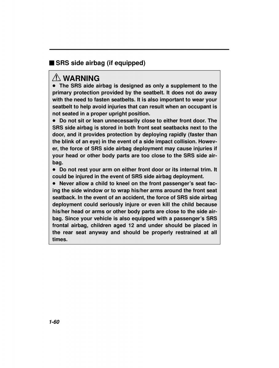 manual  Subaru Outback Legacy owners manual / page 80