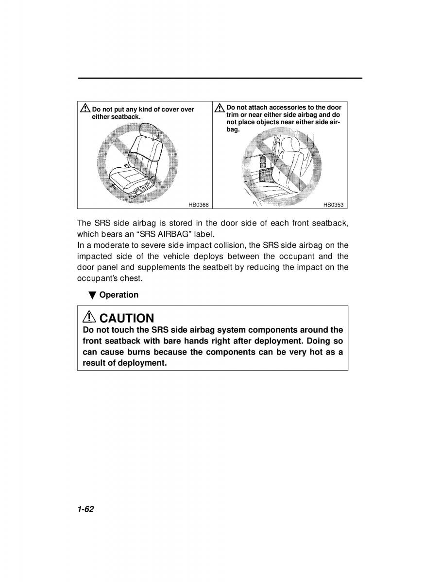 manual  Subaru Outback Legacy owners manual / page 82