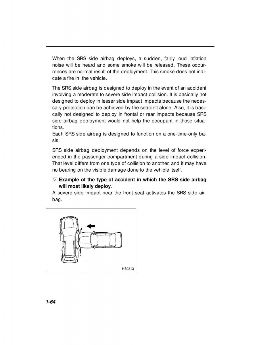 manual  Subaru Outback Legacy owners manual / page 84