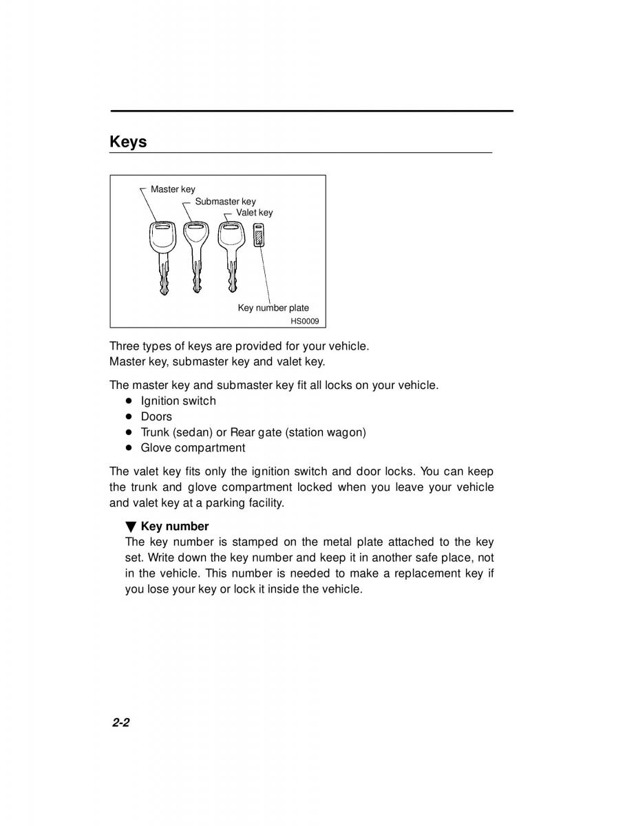 manual  Subaru Outback Legacy owners manual / page 92