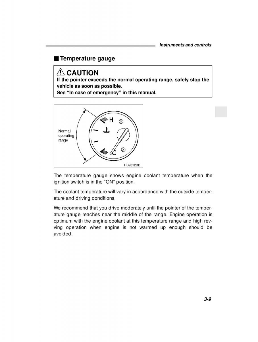 manual  Subaru Outback Legacy owners manual / page 130