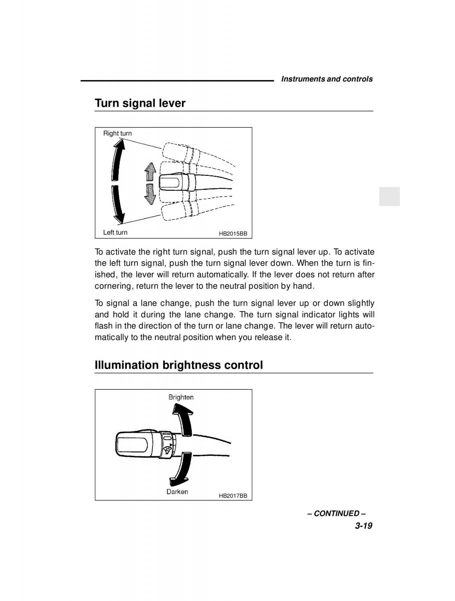 manual  Subaru Outback Legacy owners manual / page 140