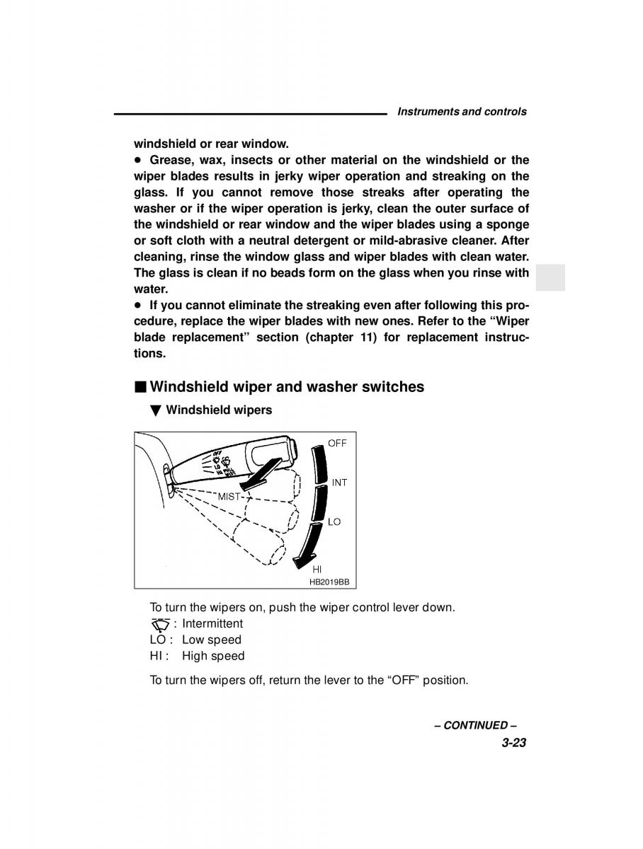 manual  Subaru Outback Legacy owners manual / page 144