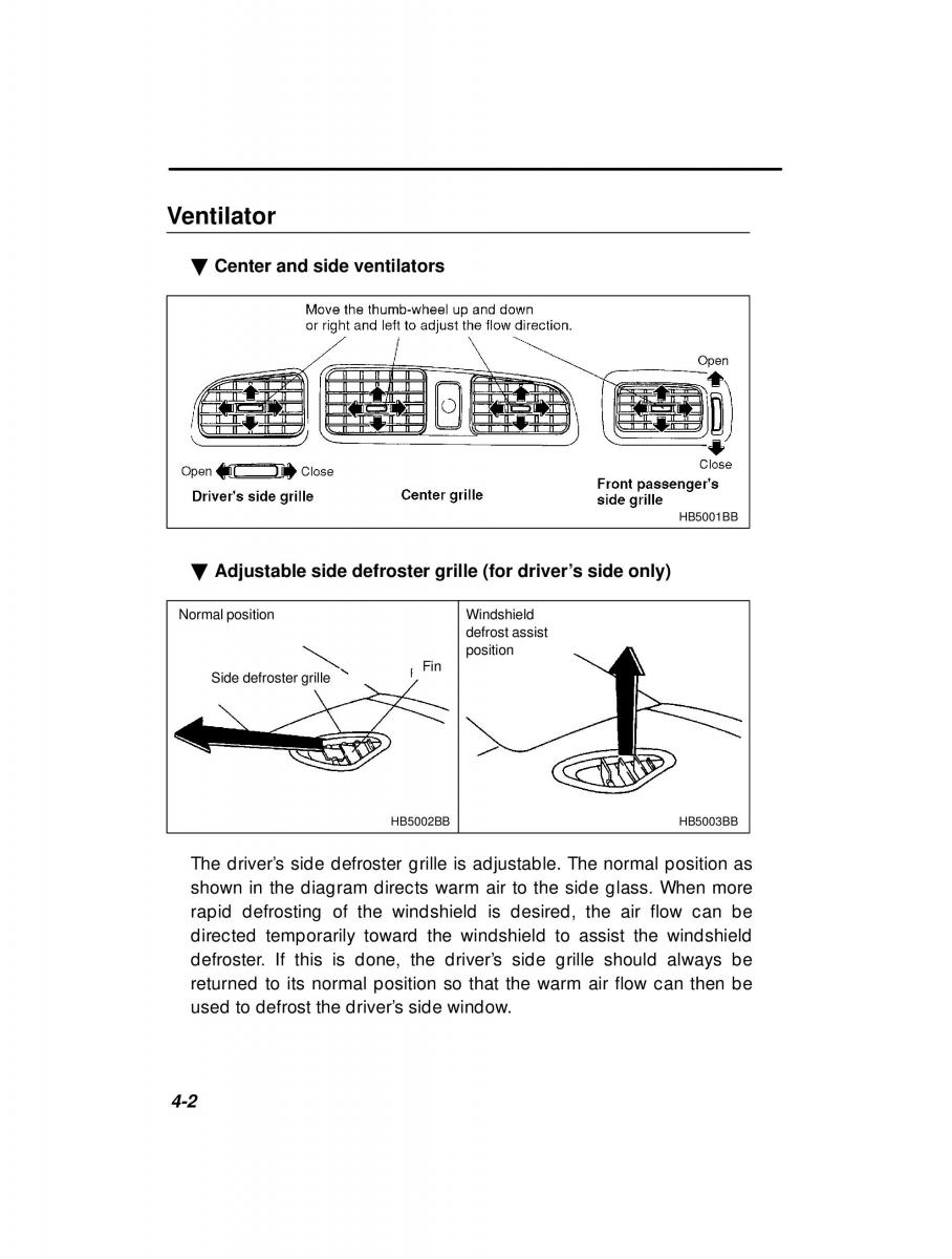 manual  Subaru Outback Legacy owners manual / page 158