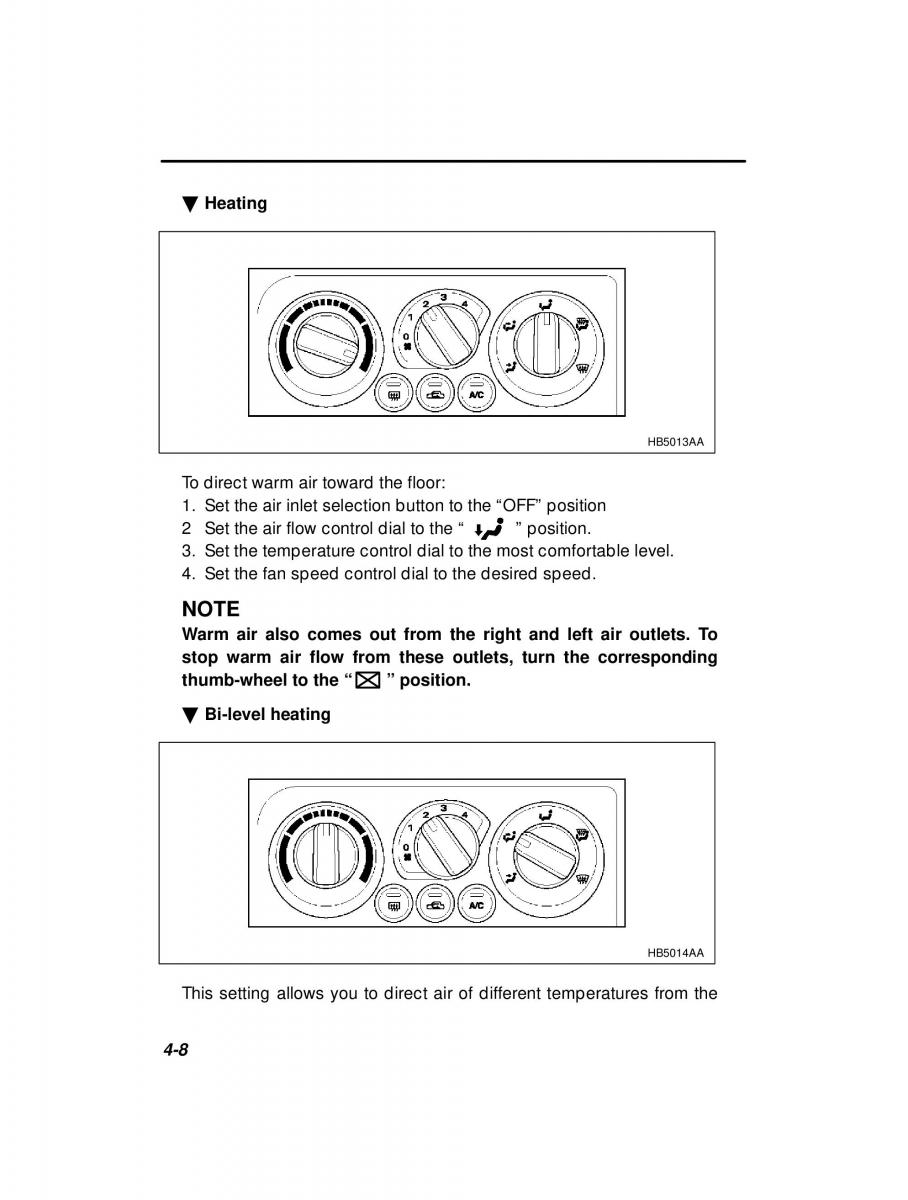 manual  Subaru Outback Legacy owners manual / page 164