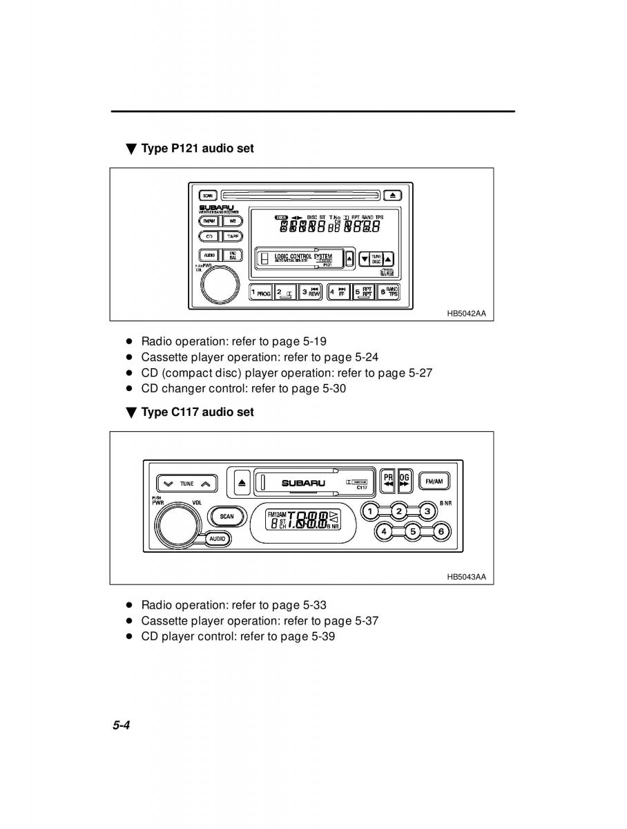 manual  Subaru Outback Legacy owners manual / page 173