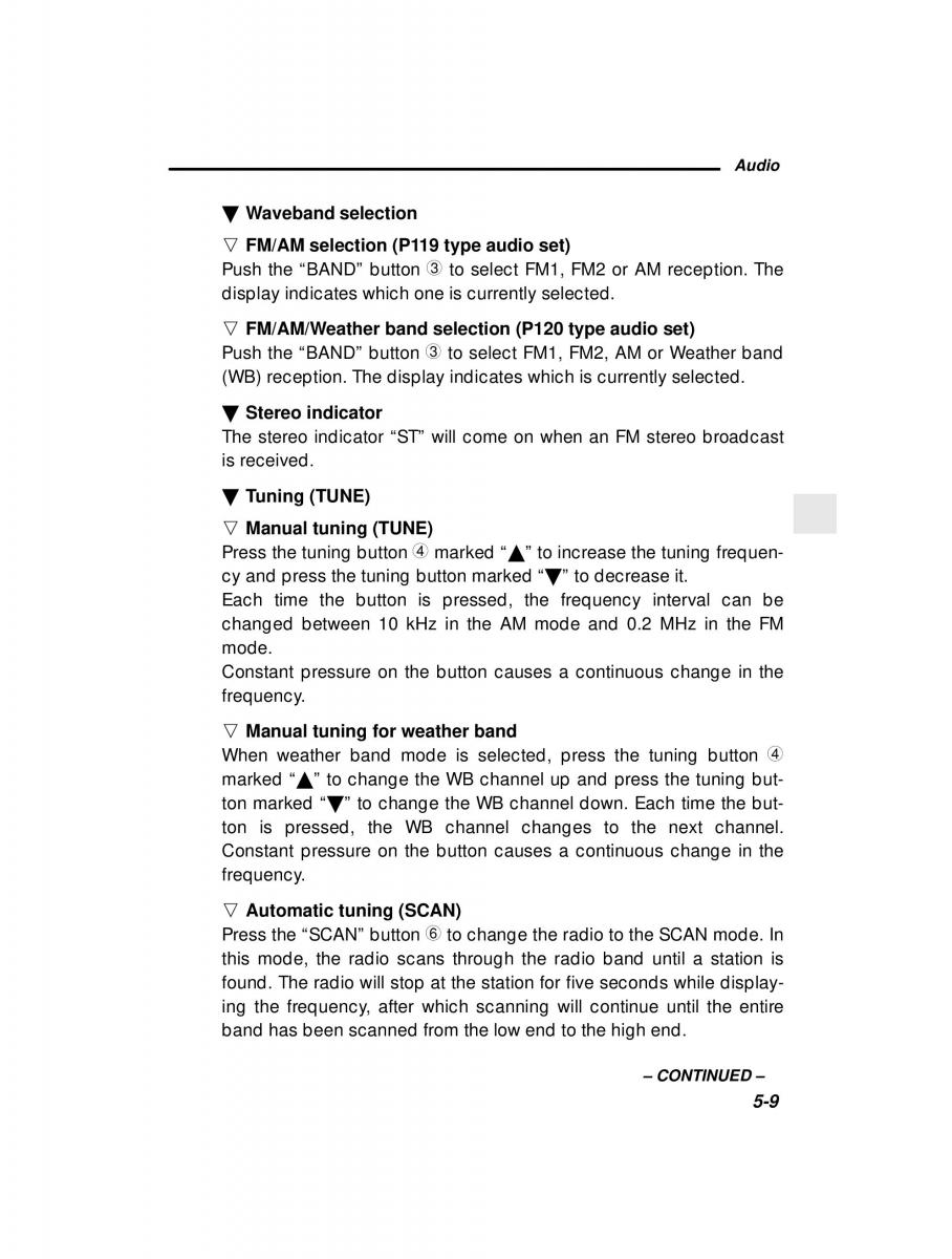 Subaru Outback Legacy owners manual / page 178