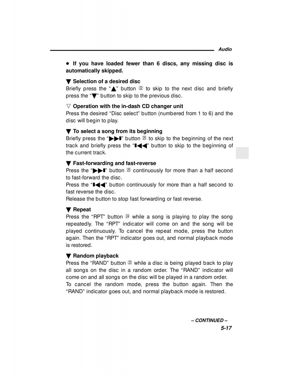 manual  Subaru Outback Legacy owners manual / page 186