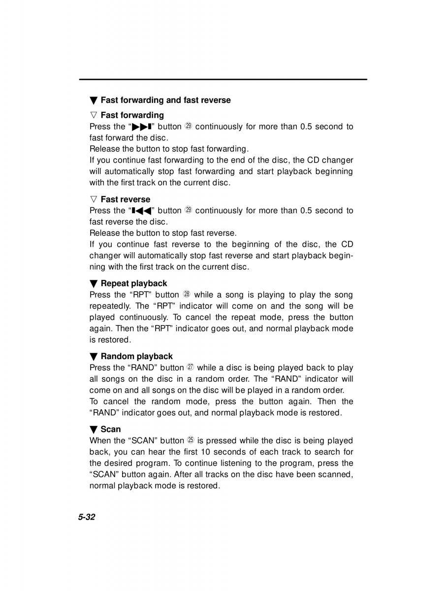 manual  Subaru Outback Legacy owners manual / page 201