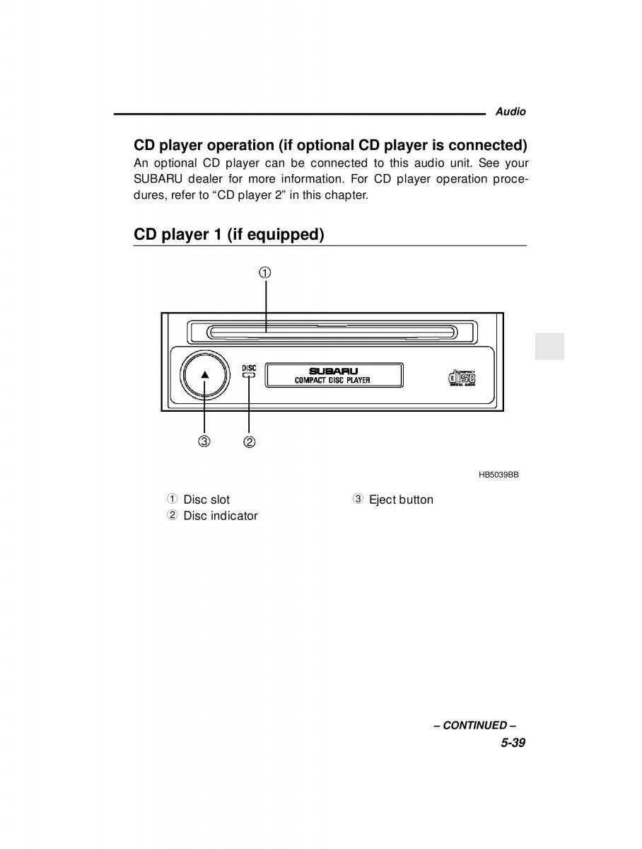 manual  Subaru Outback Legacy owners manual / page 208