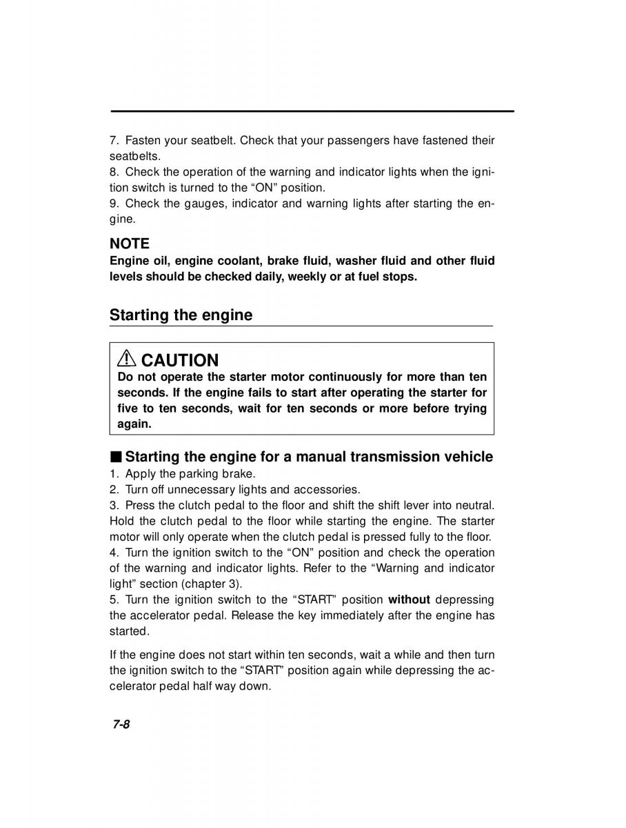 manual  Subaru Outback Legacy owners manual / page 245