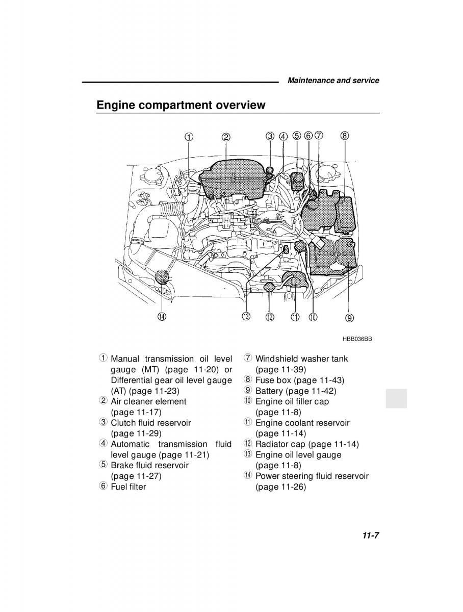 manual  Subaru Outback Legacy owners manual / page 346