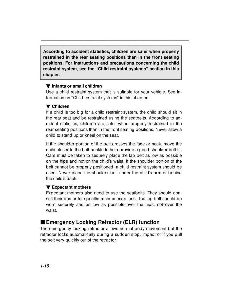 manual  Subaru Outback Legacy owners manual / page 36