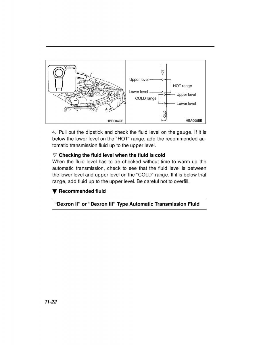 manual  Subaru Outback Legacy owners manual / page 361