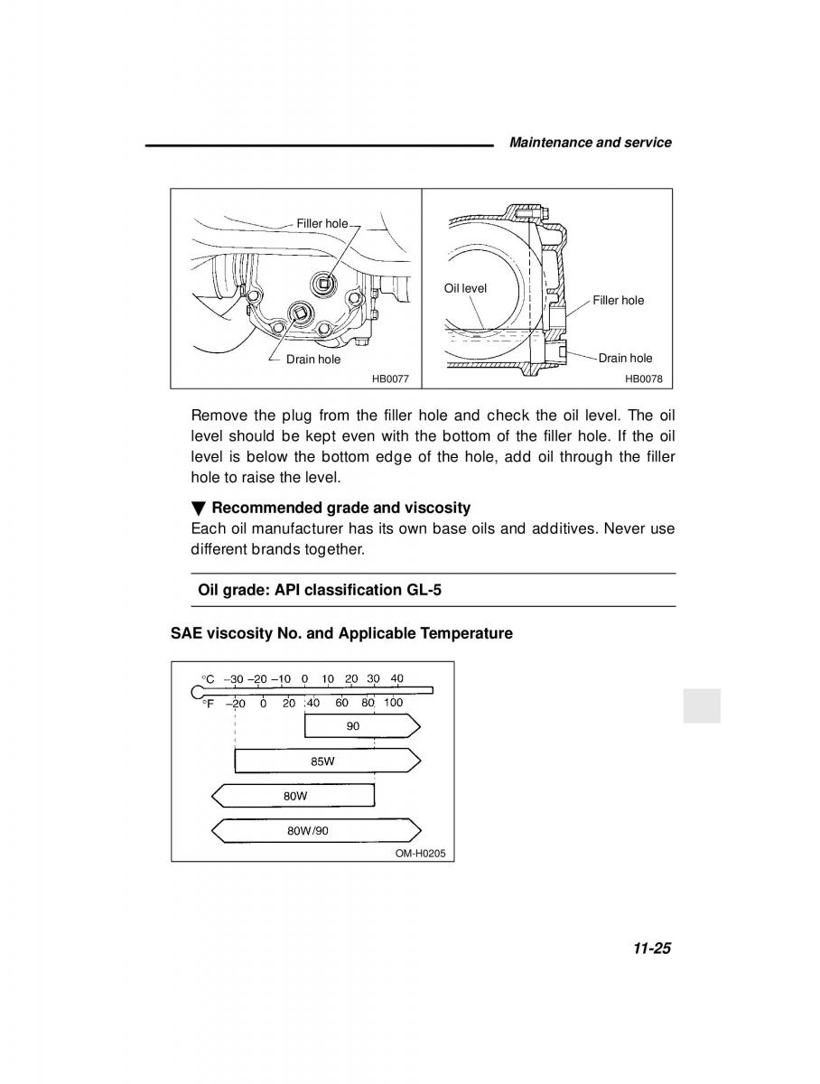 manual  Subaru Outback Legacy owners manual / page 364