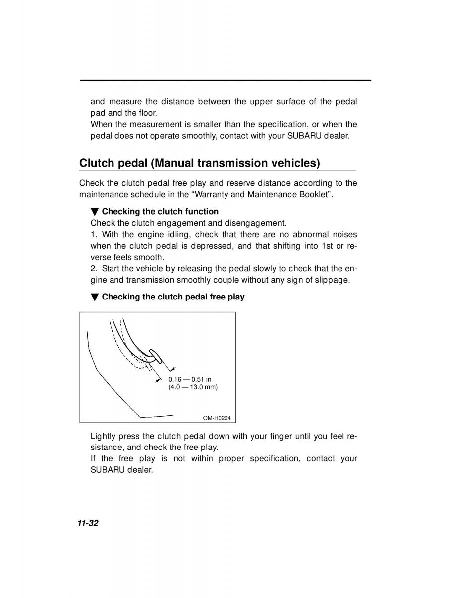 manual  Subaru Outback Legacy owners manual / page 371