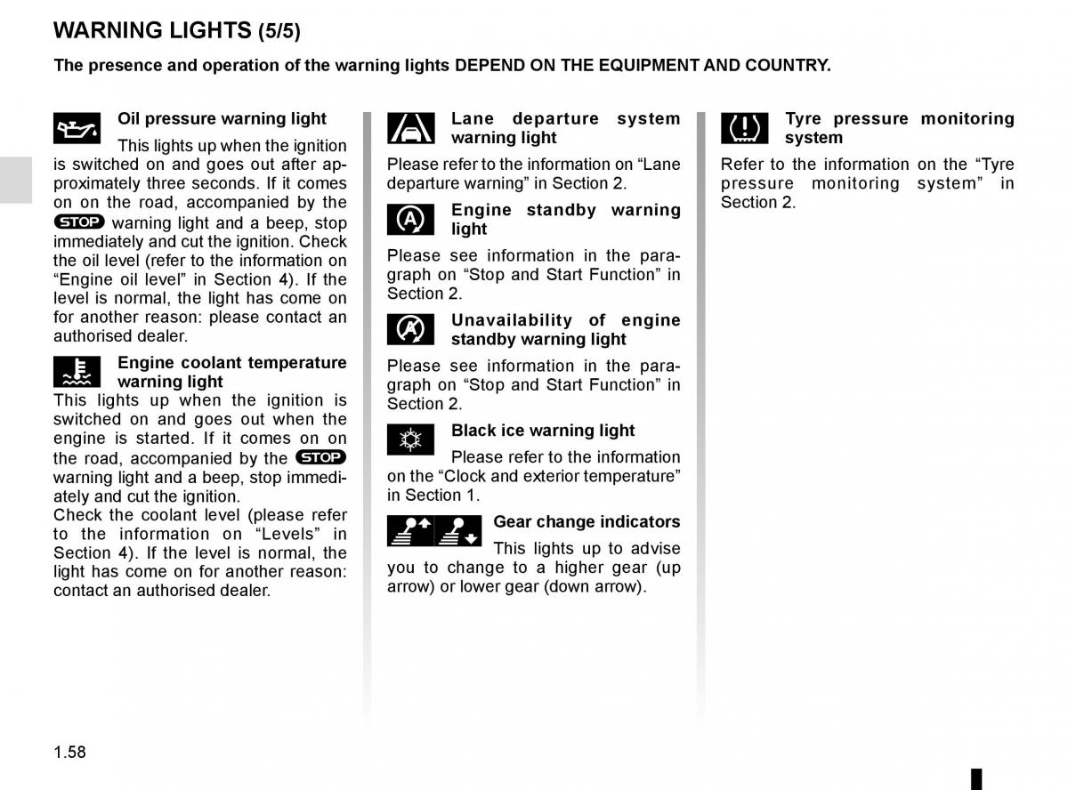 Renault Scenic III 3 owners manual / page 64