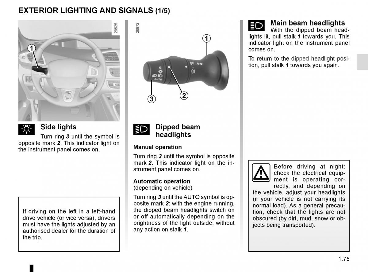 Renault Scenic III 3 owners manual / page 81