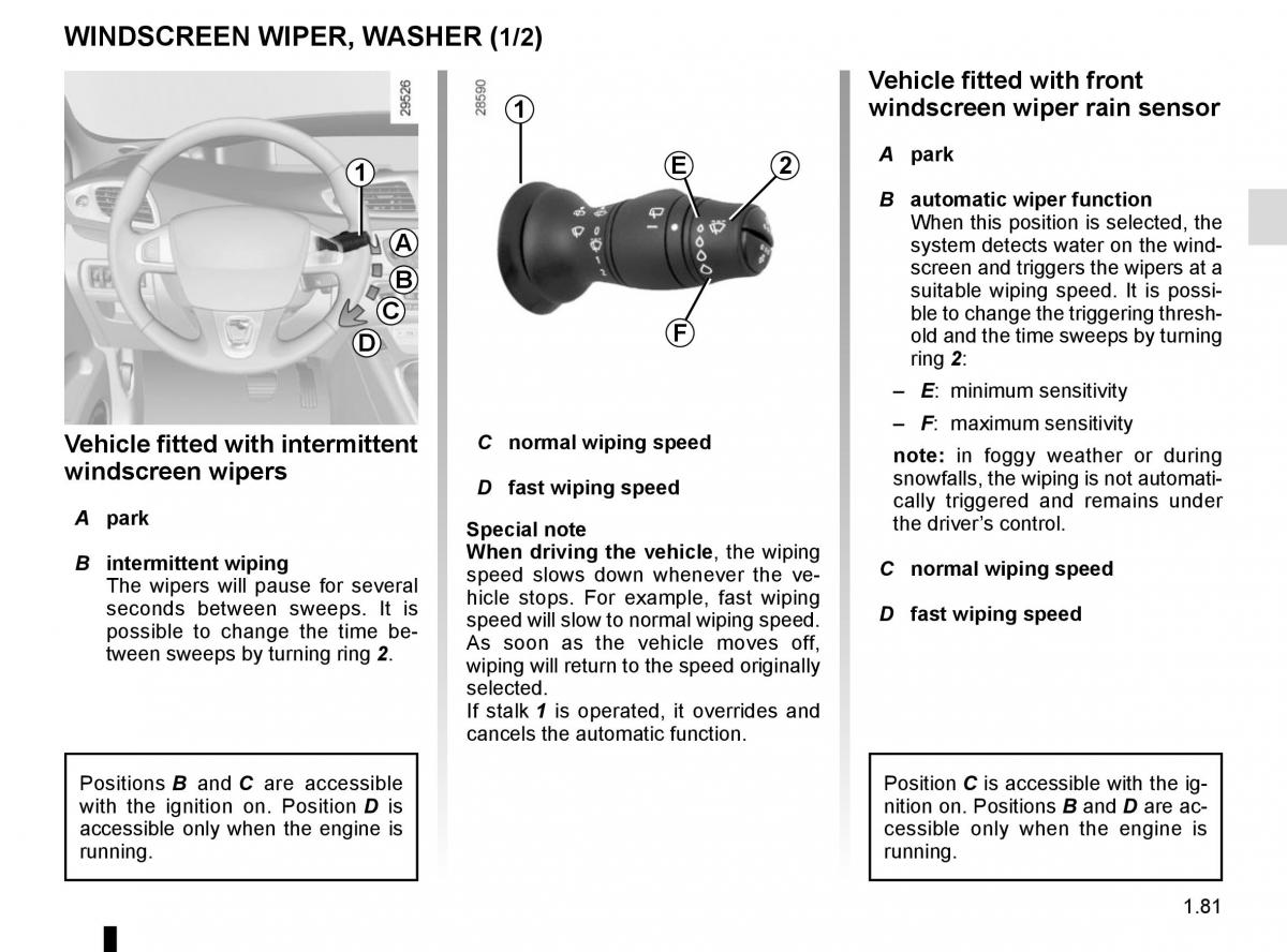 Renault Scenic III 3 owners manual / page 87