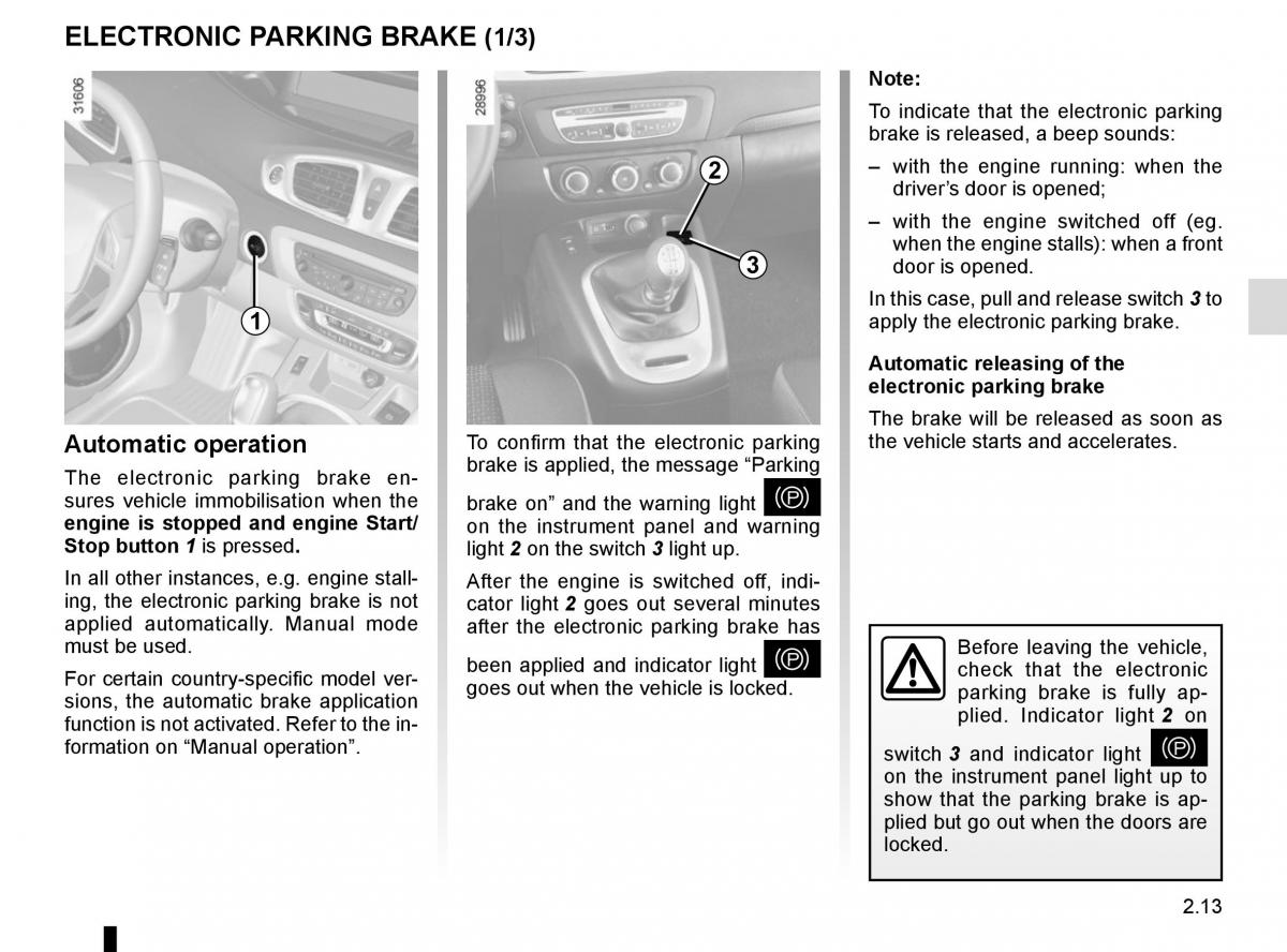 Renault Scenic III 3 owners manual / page 105