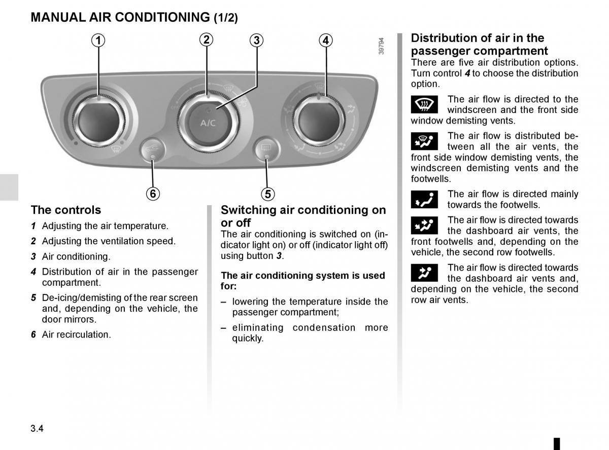 Renault Scenic III 3 owners manual / page 144