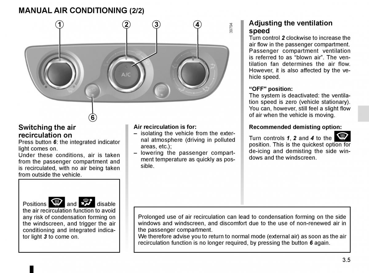 Renault Scenic III 3 owners manual / page 145