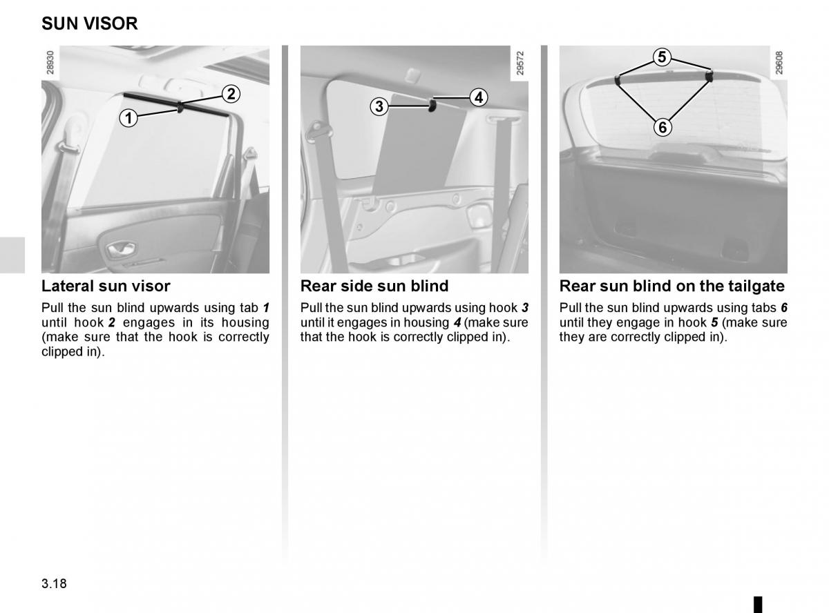 Renault Scenic III 3 owners manual / page 158