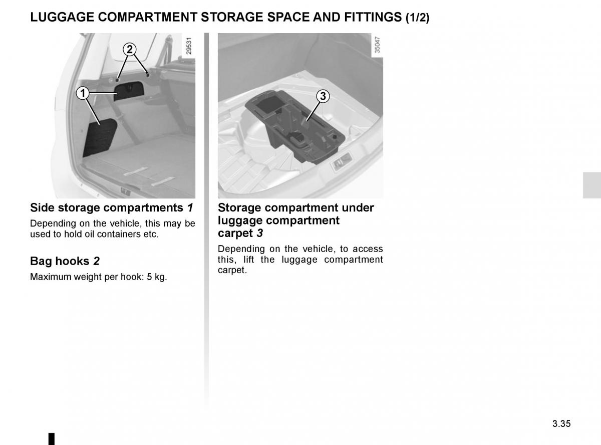 Renault Scenic III 3 owners manual / page 175