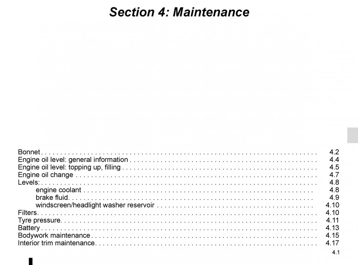 Renault Scenic III 3 owners manual / page 183