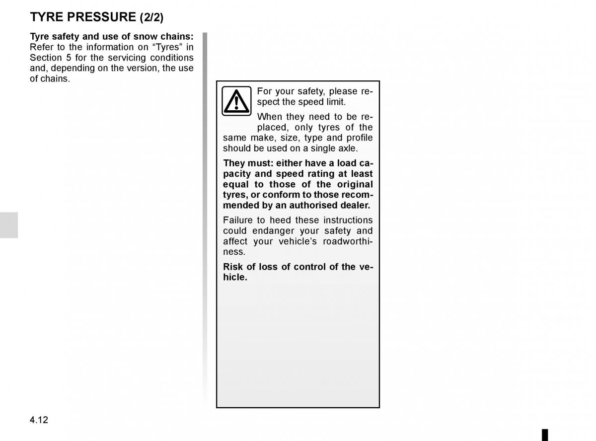 Renault Scenic III 3 owners manual / page 194