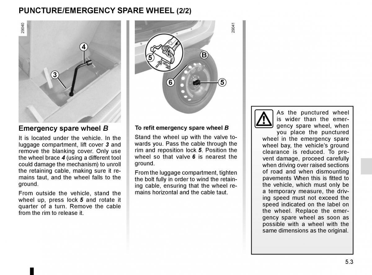 Renault Scenic III 3 owners manual / page 203