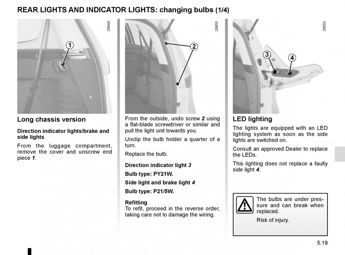 Renault Scenic III 3 owners manual / page 219