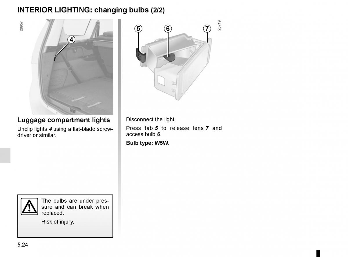 Renault Scenic III 3 owners manual / page 224