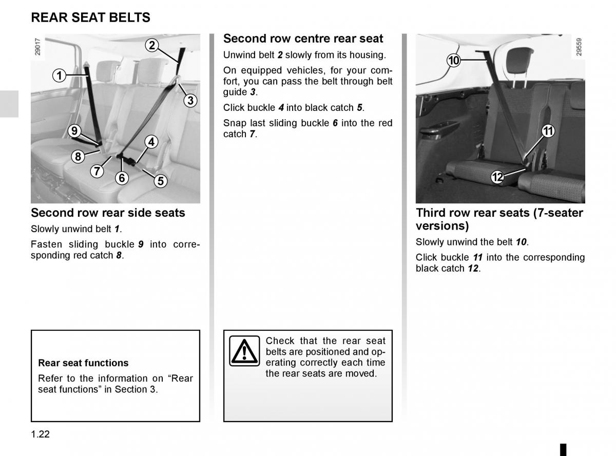 Renault Scenic III 3 owners manual / page 28