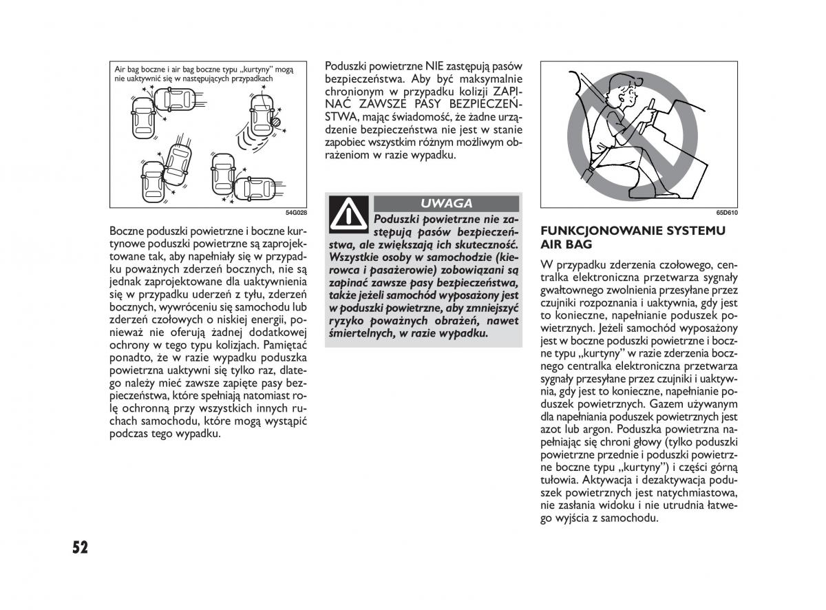 Fiat Sedici instrukcja obslugi / page 56