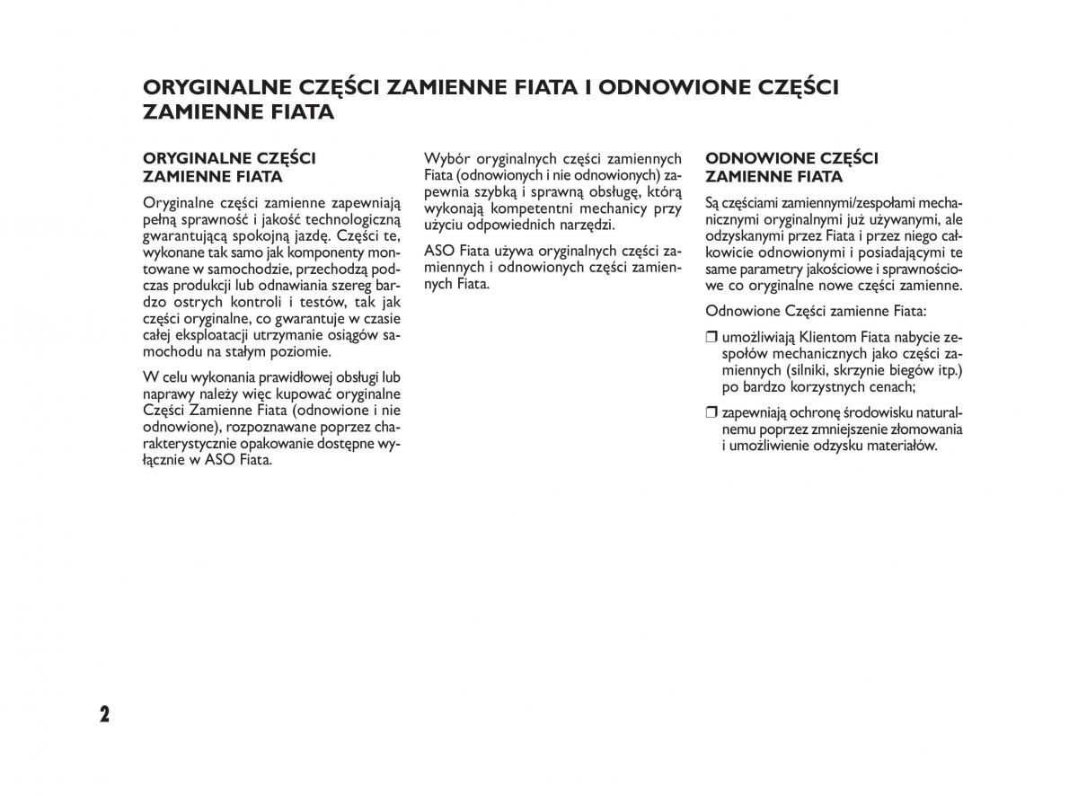 Fiat Sedici instrukcja obslugi / page 6