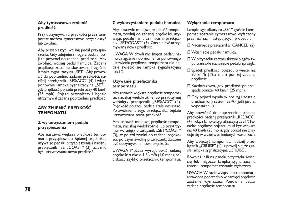 Fiat Sedici instrukcja obslugi / page 74