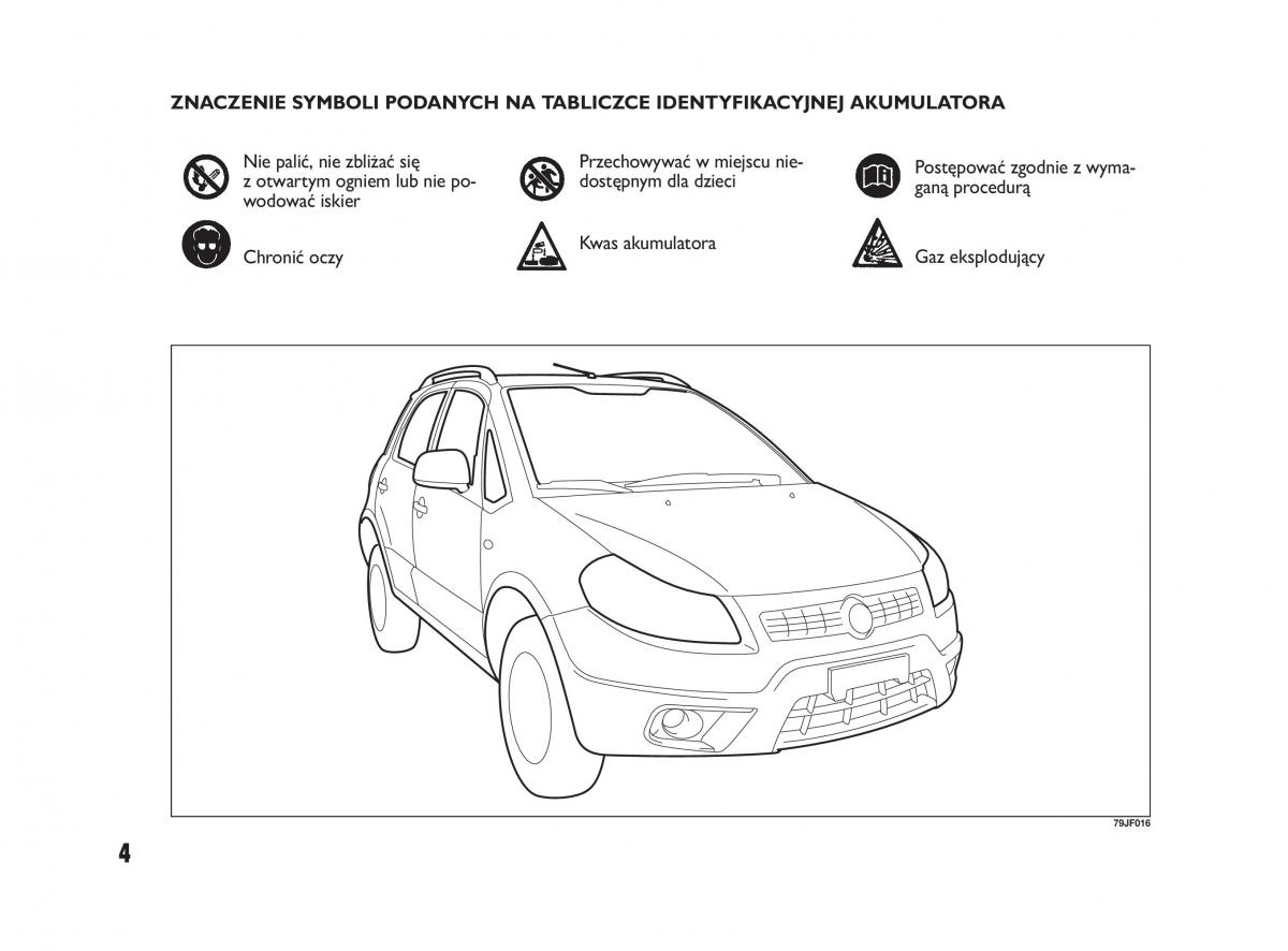 Fiat Sedici instrukcja obslugi / page 8