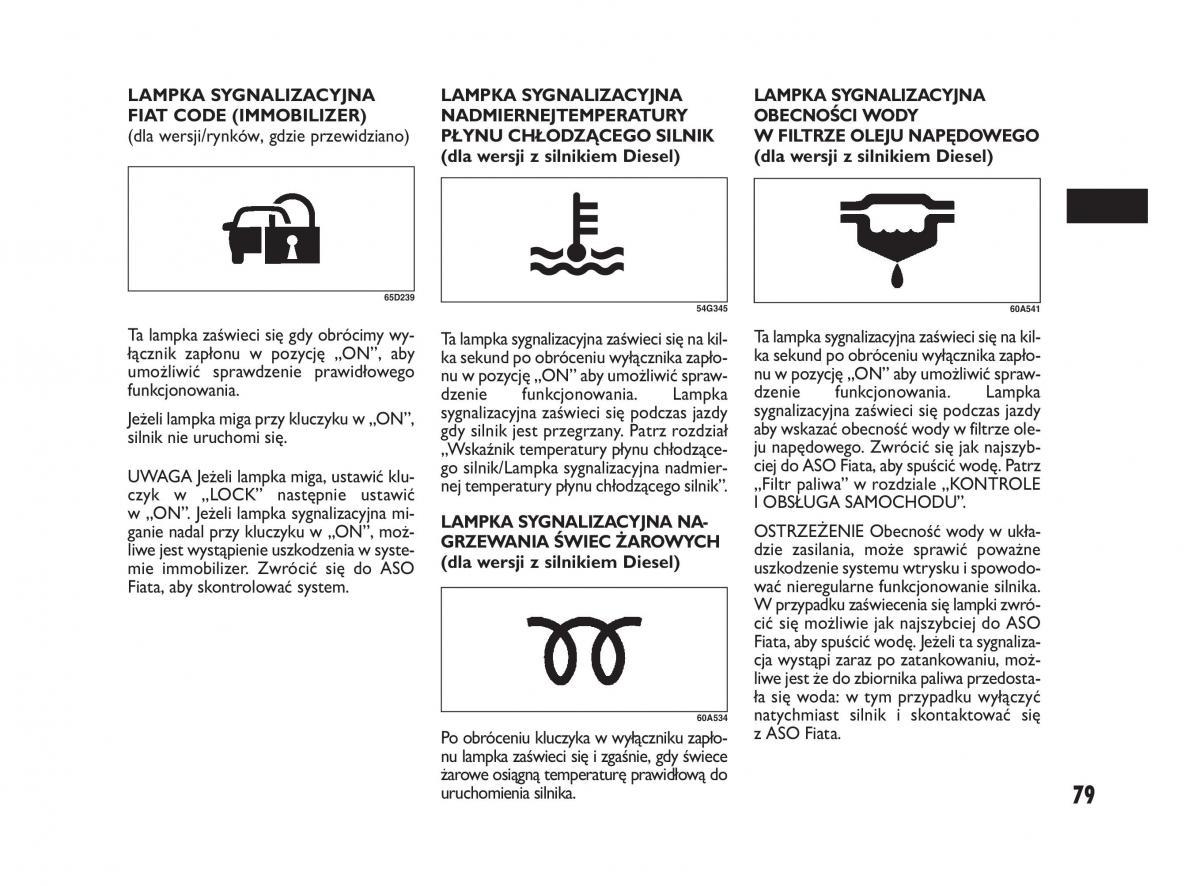 Fiat Sedici instrukcja obslugi / page 83