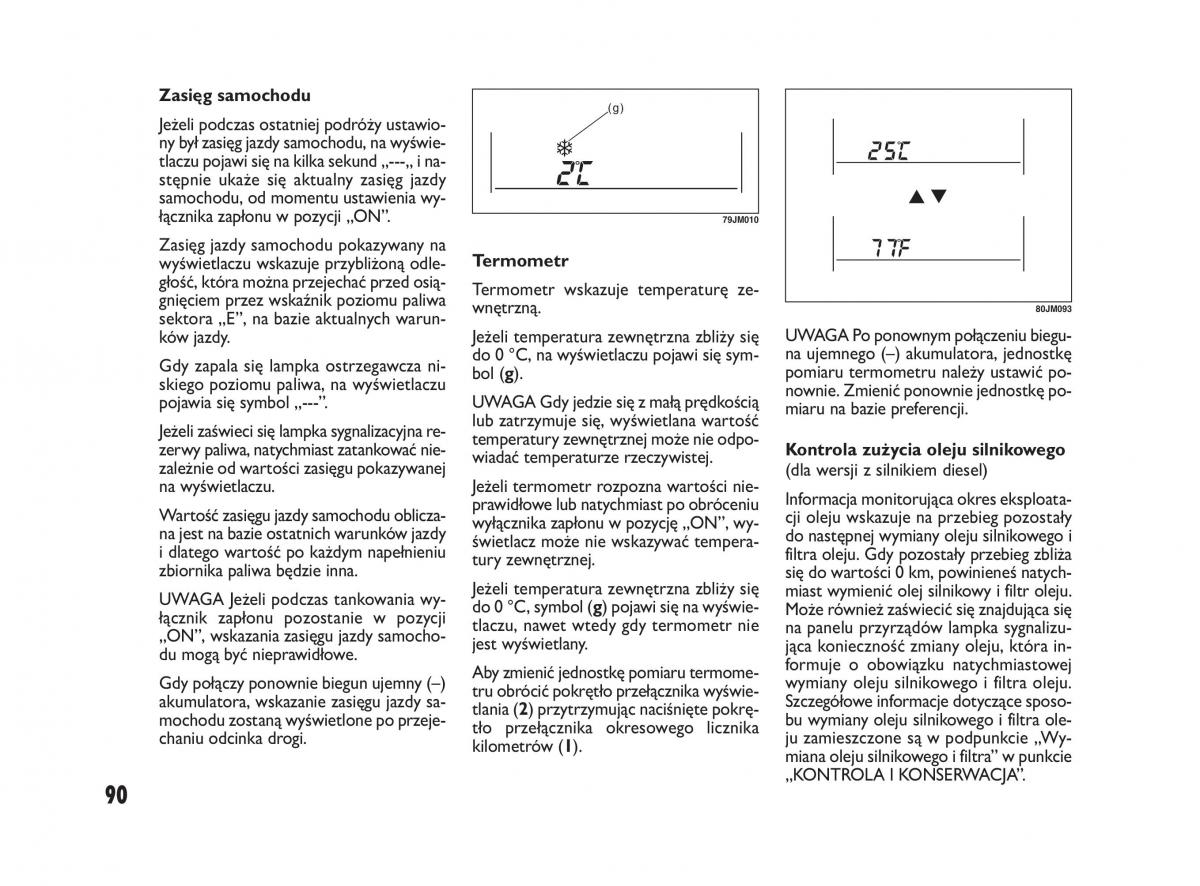 Fiat Sedici instrukcja obslugi / page 94