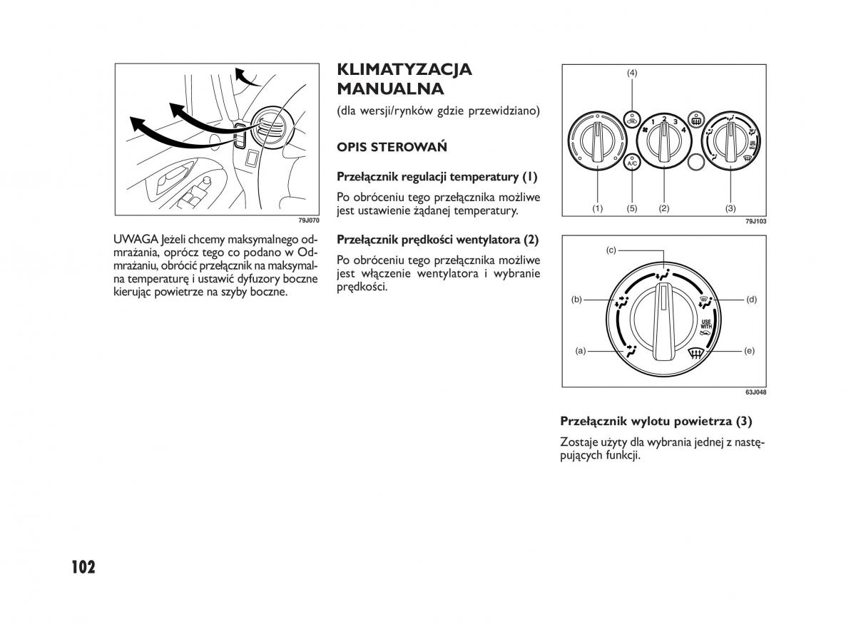 Fiat Sedici instrukcja obslugi / page 106