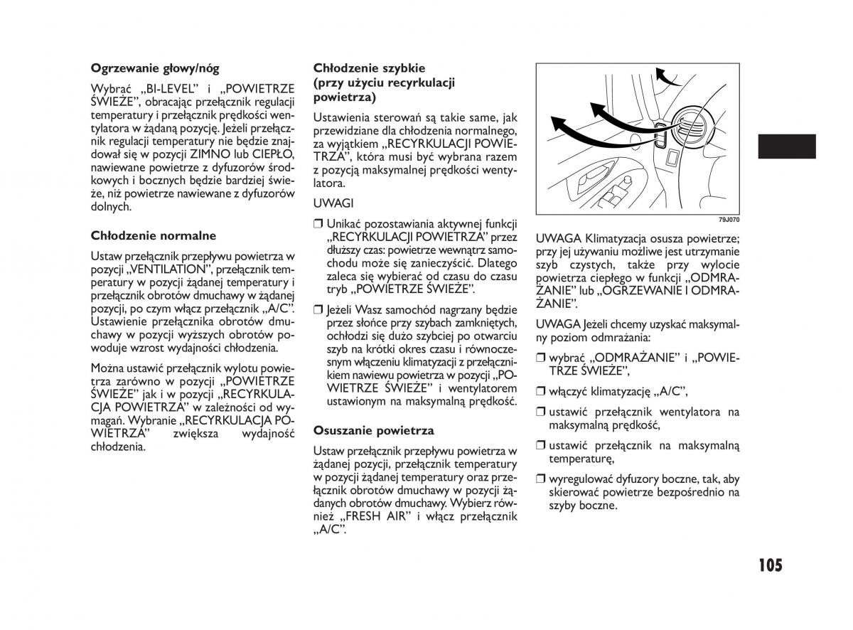 Fiat Sedici instrukcja obslugi / page 109