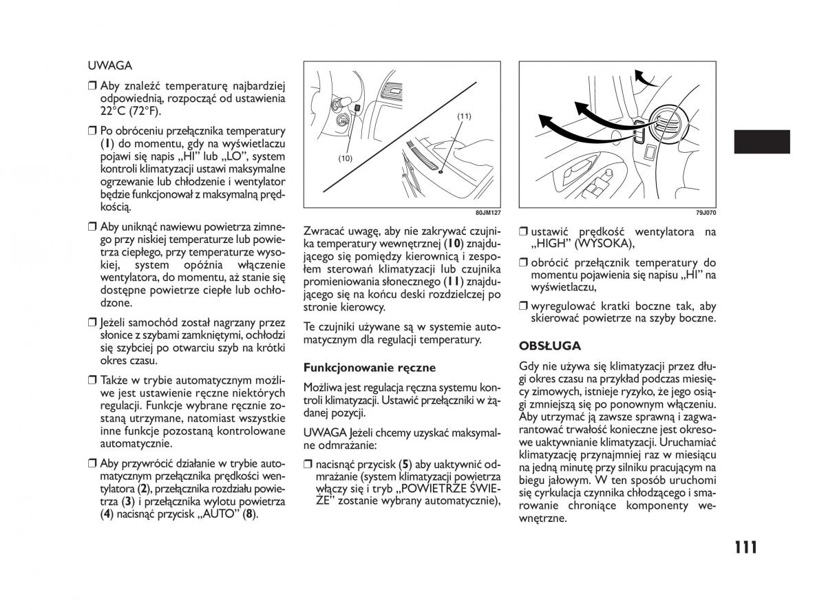 Fiat Sedici instrukcja obslugi / page 115